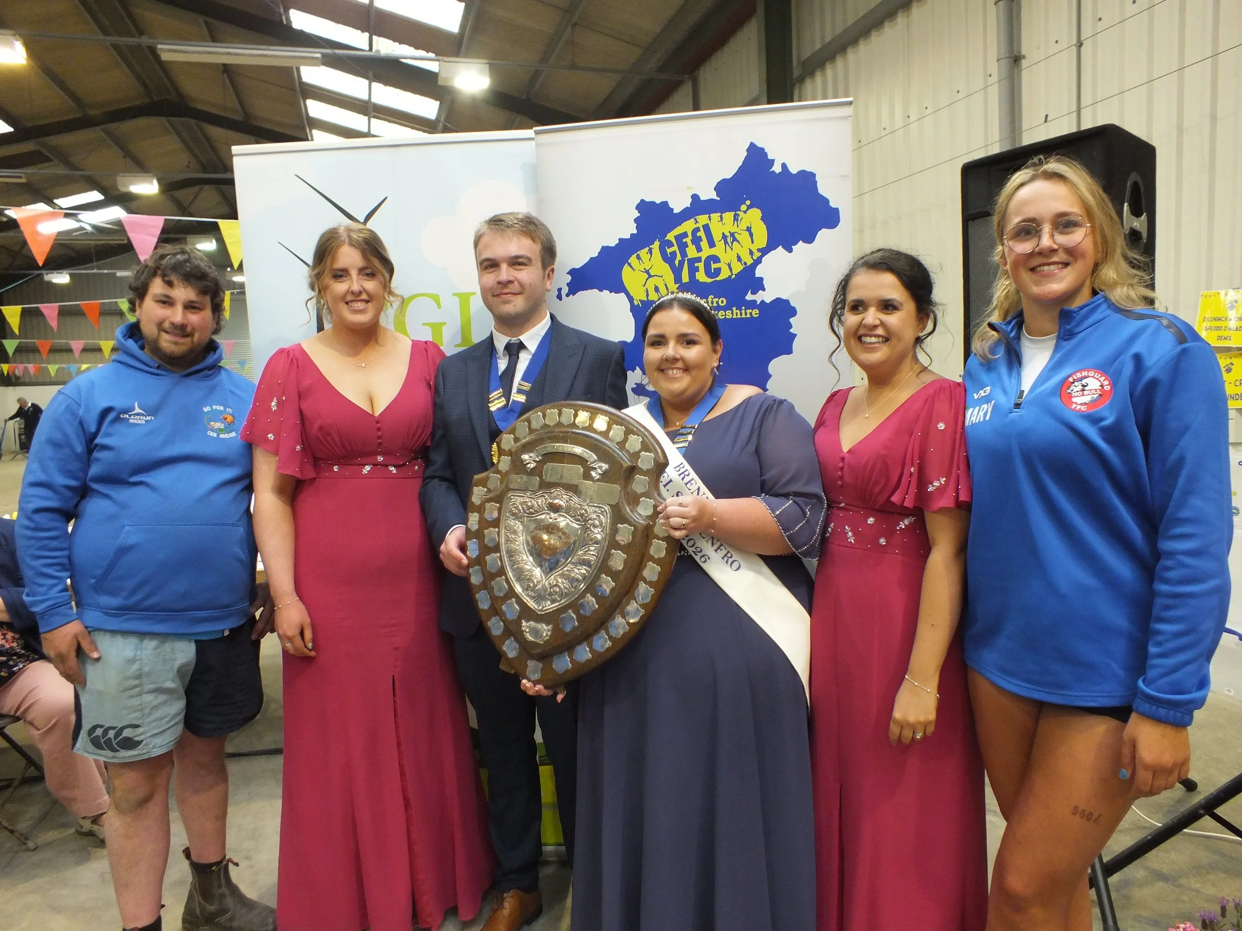 Overall Rally Winners - Eglwyswrw YFC 
& Fishguard YFC