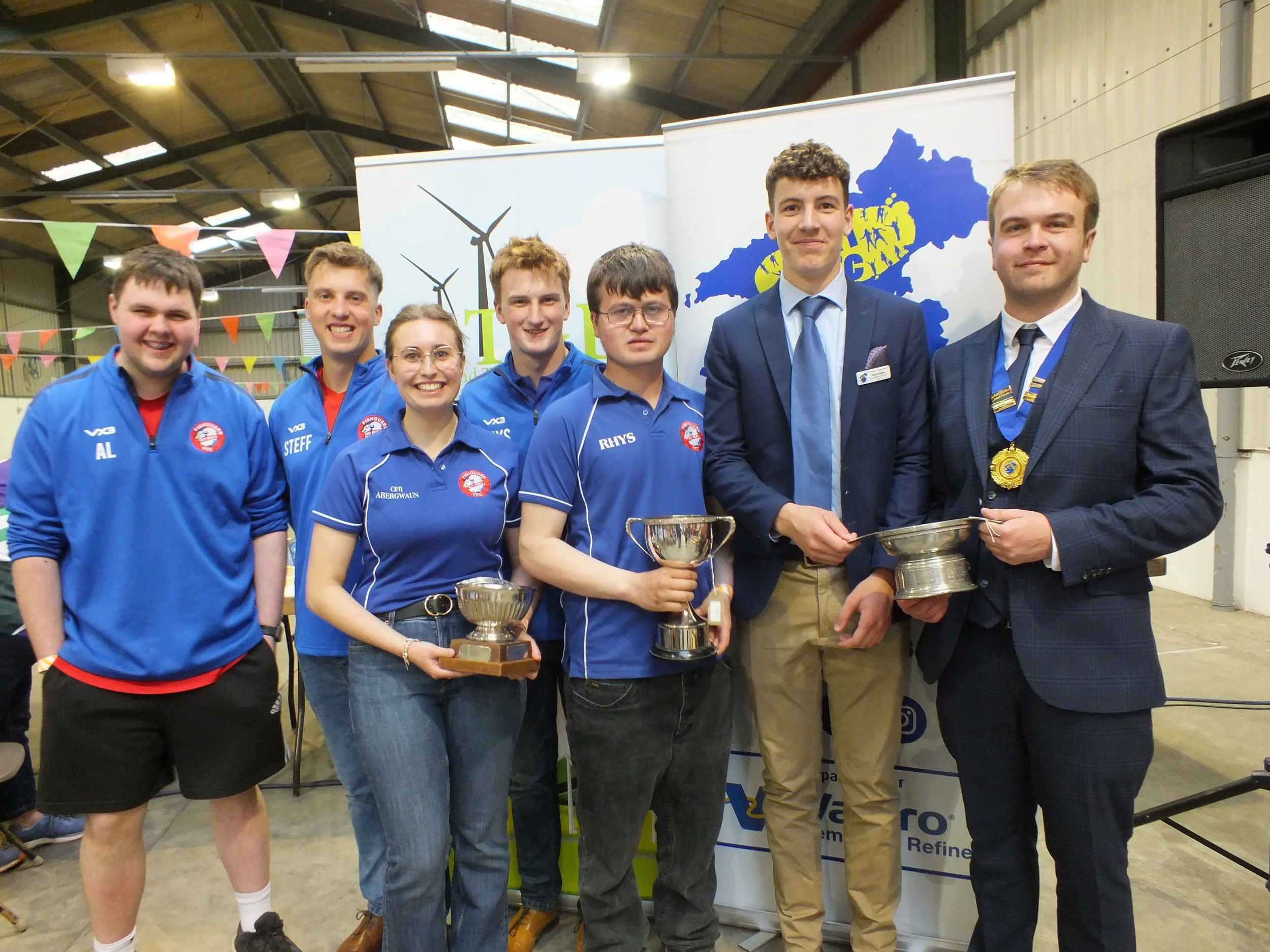 Highest Placed Club in Singing Competitions - Fishguard YFC