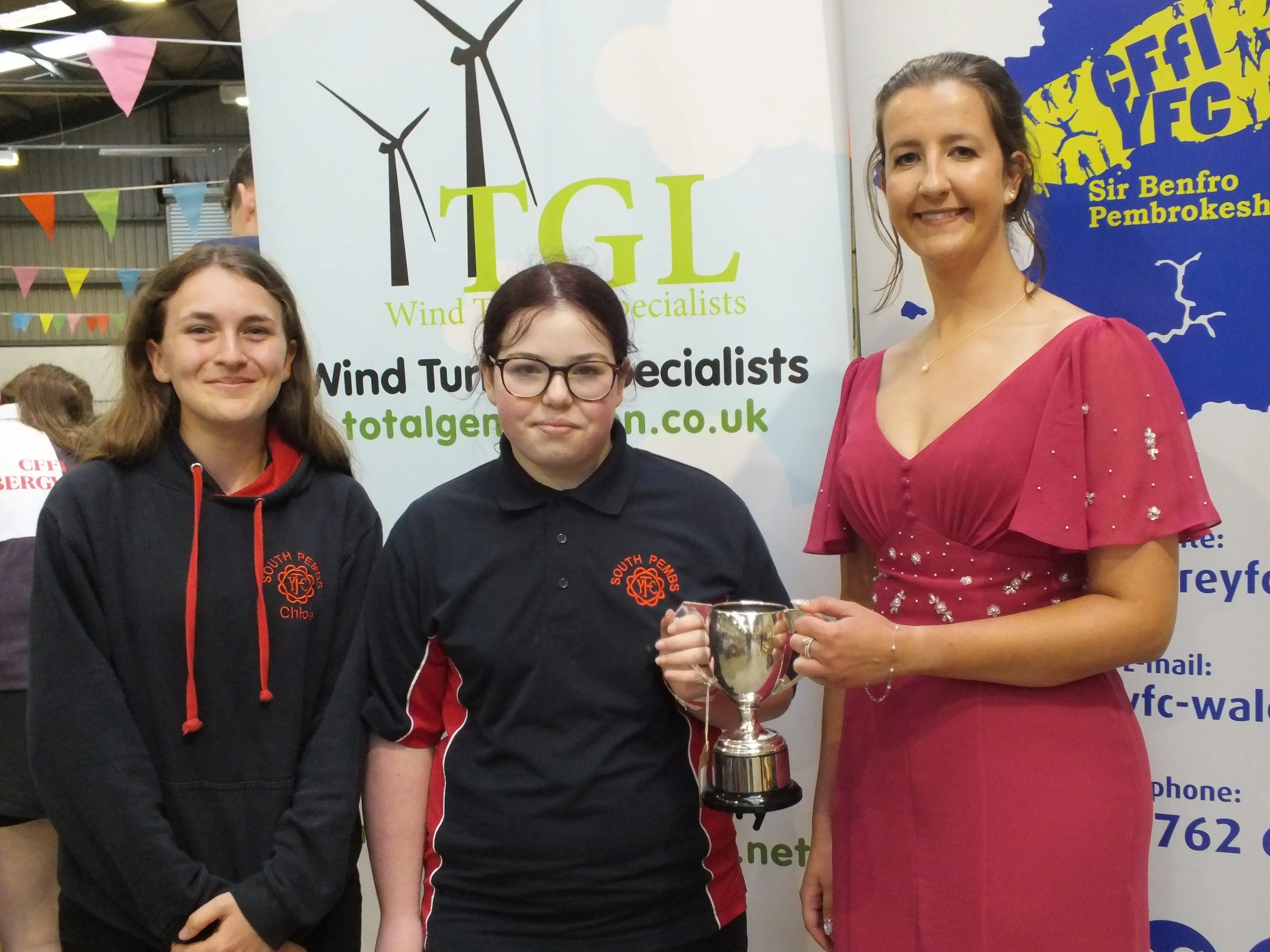 Dressing up - Molly Garlick & , South Pembs YFC