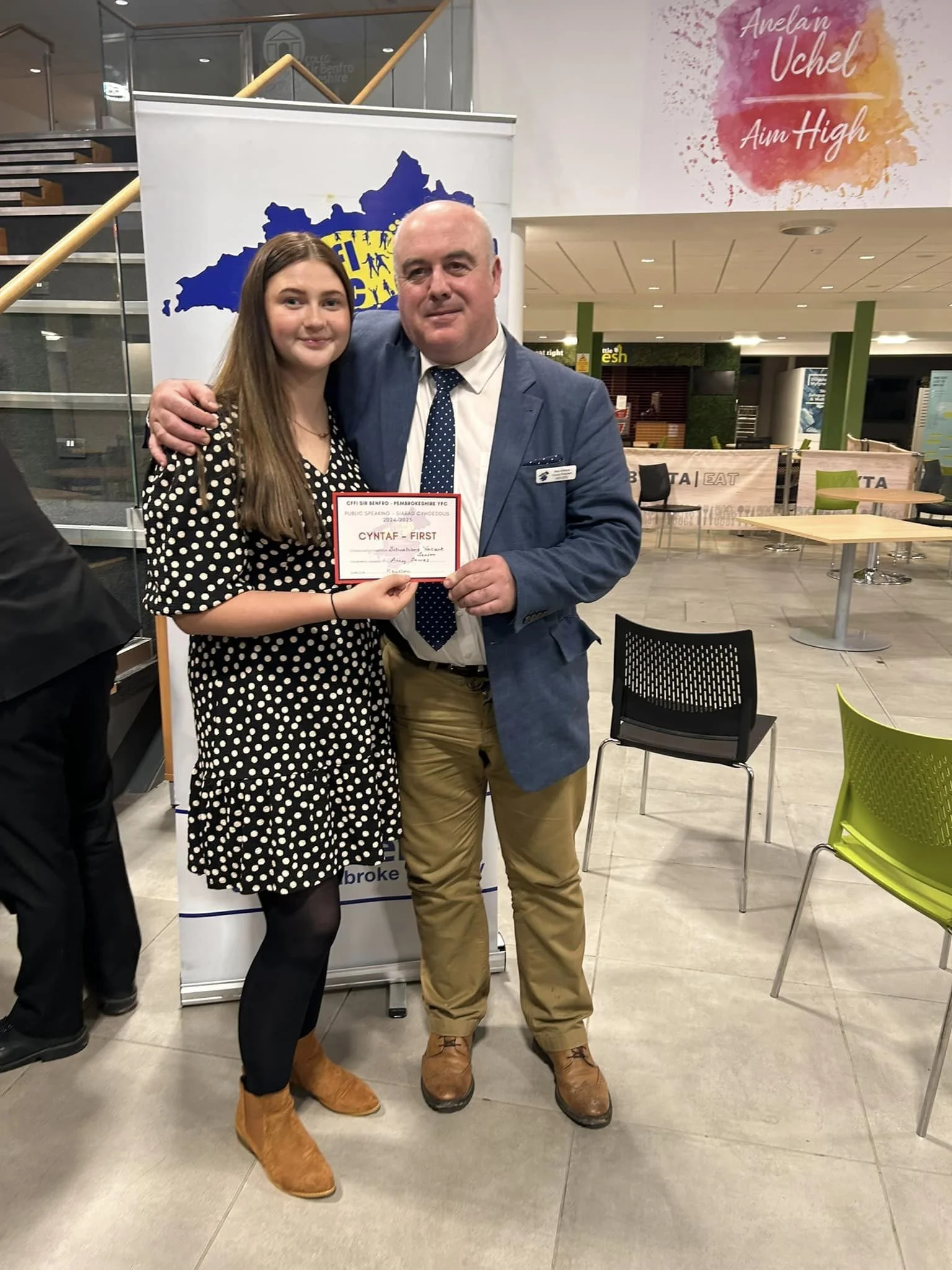 Senior Situations Vacant Winner - Amy James, Keyston YFC