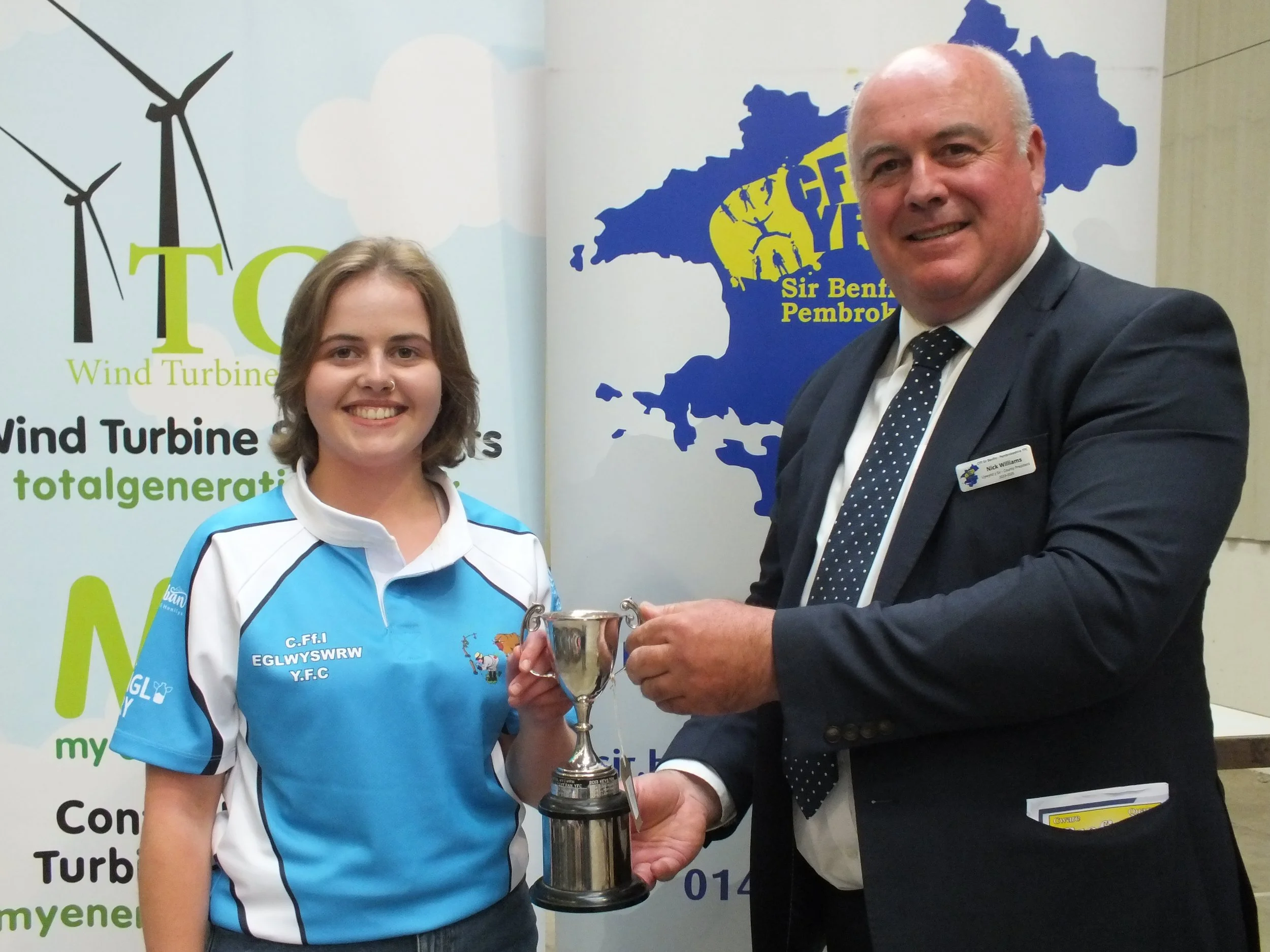Sheep Stockjudging 18 & Under - 
Efa Lewis, Eglwyswrw YFC