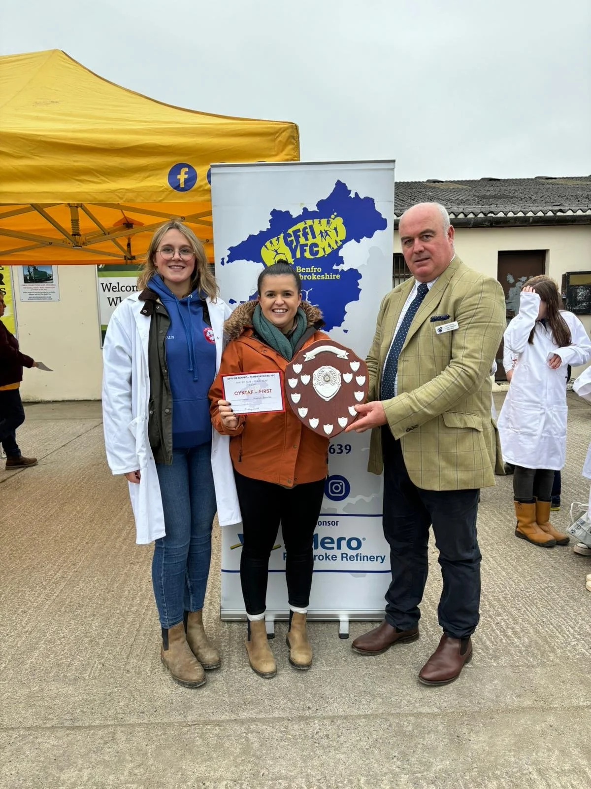 Winter Fair Overall Winners -Fishguard YFC