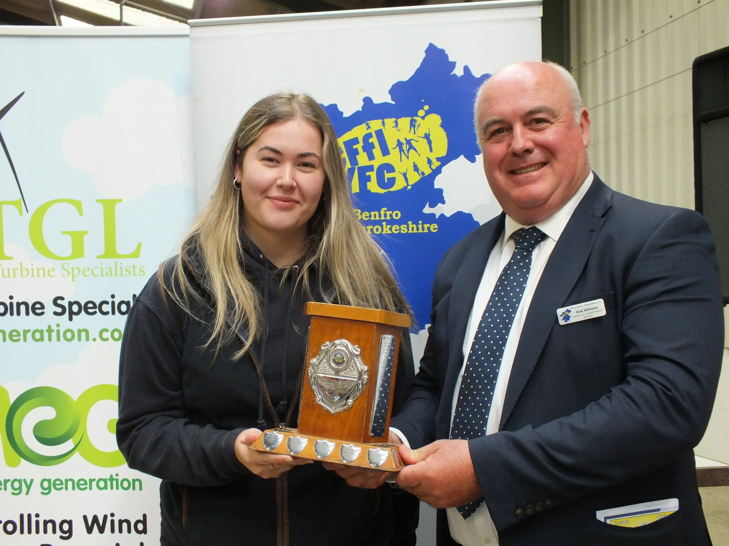 Sheep Stockjudging 21 & Under - 
Ela Howell, Llawhaden YFC
