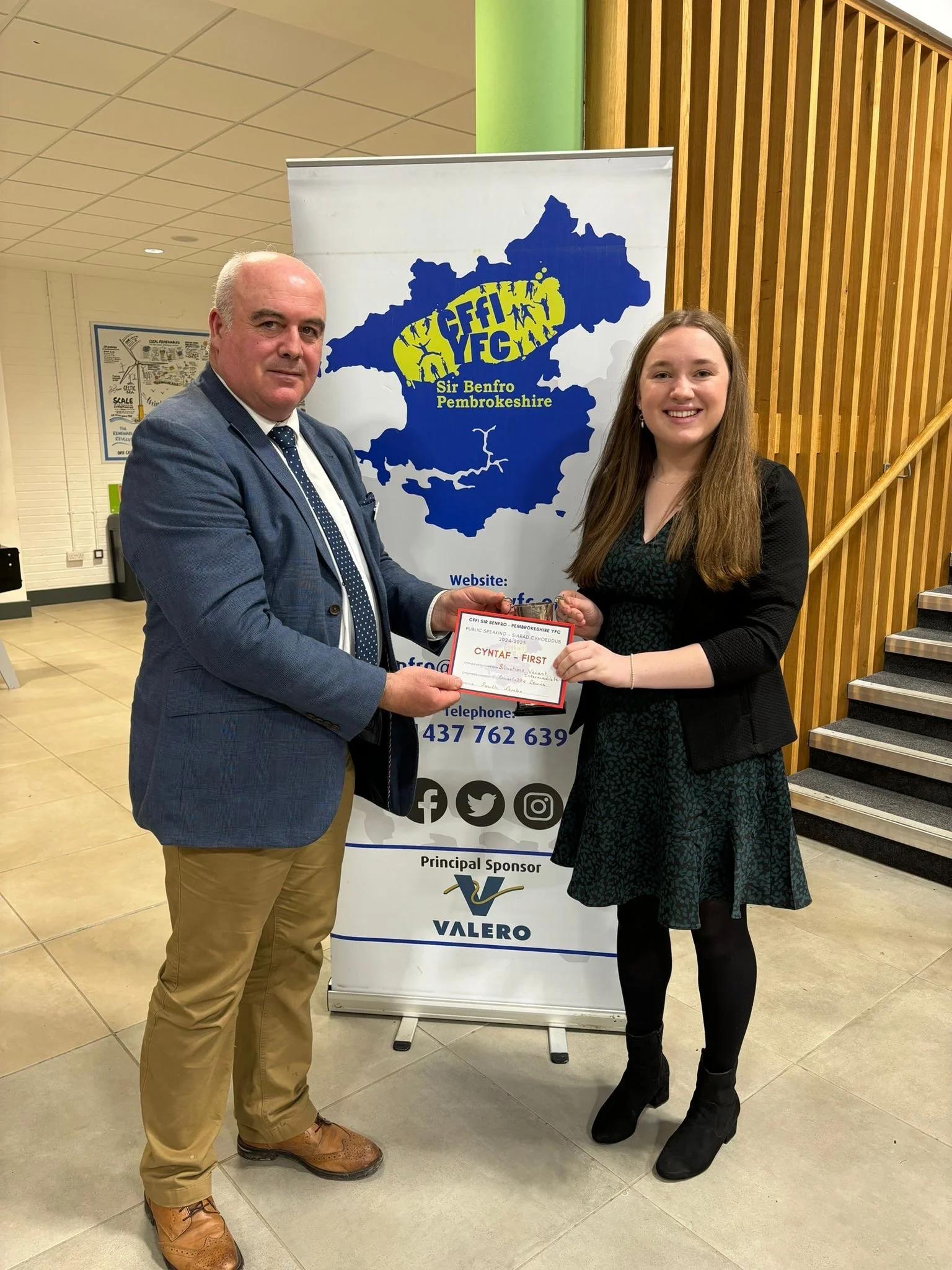 Intermediate Situations Vacant Winner - Charlotte Lewis, South Pembs YFC