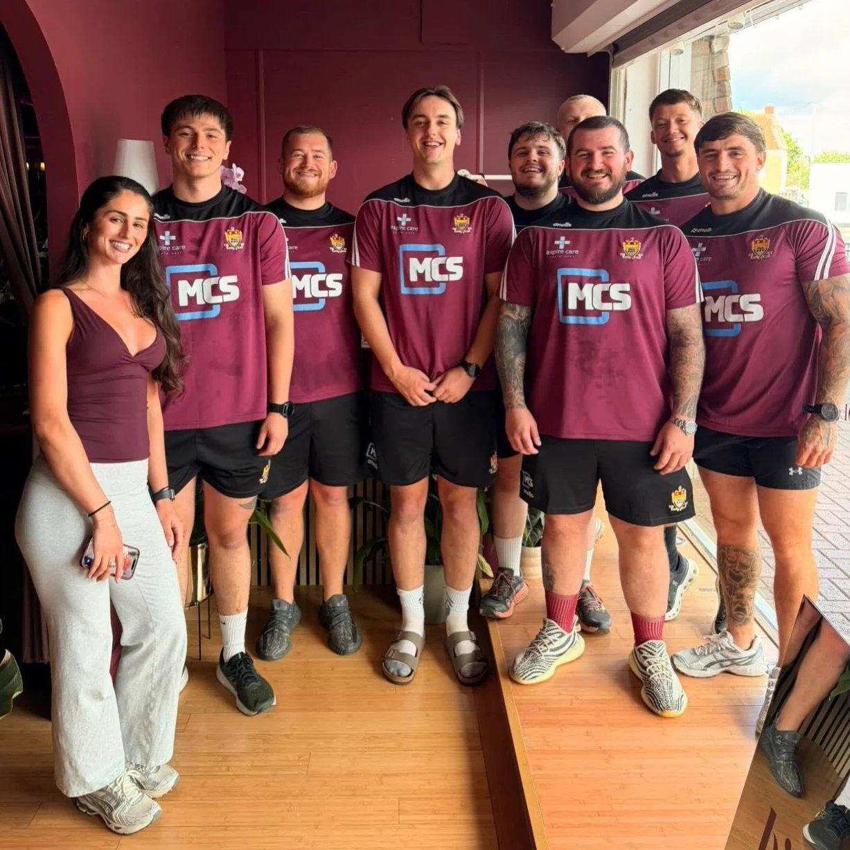 Who said rugby players can&rsquo;t be Pilates princesses too 😉🧘🏻&zwj;♂️✨

Had the pleasure of teaching the senior Cleave rugby team their first Reformer class this week! Safe to say there were plenty of laughs and some very strong first-timers! We