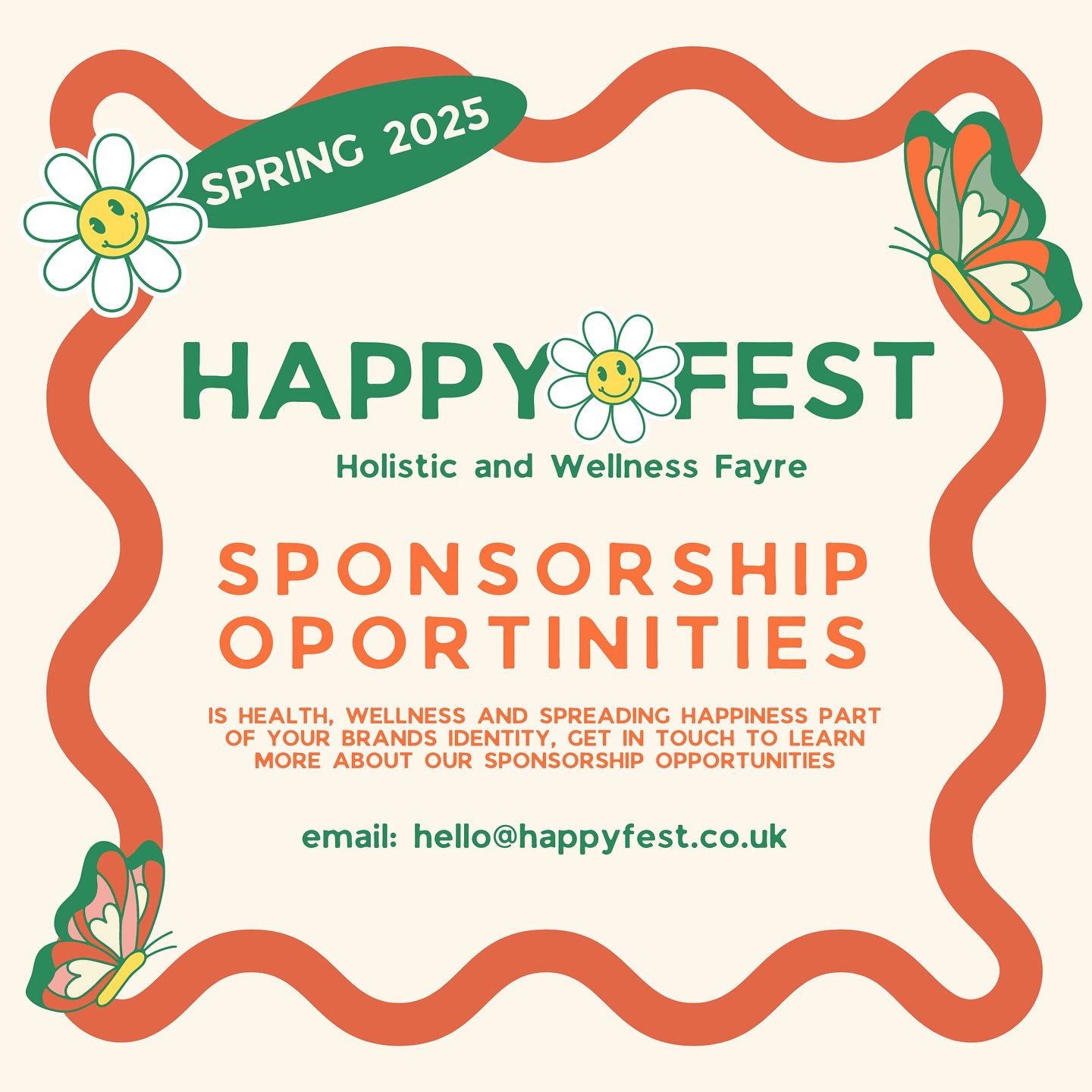 HAPPY FEST&rsquo;25 👋🏽 We have 4 Sponsorship Opportunities available 👋🏽🌼 If you have an SME in or around Bedfordshire and want to get your name in front of thousands of potential customers, get in touch!

Your support means everything 🙏🏽💛 

E