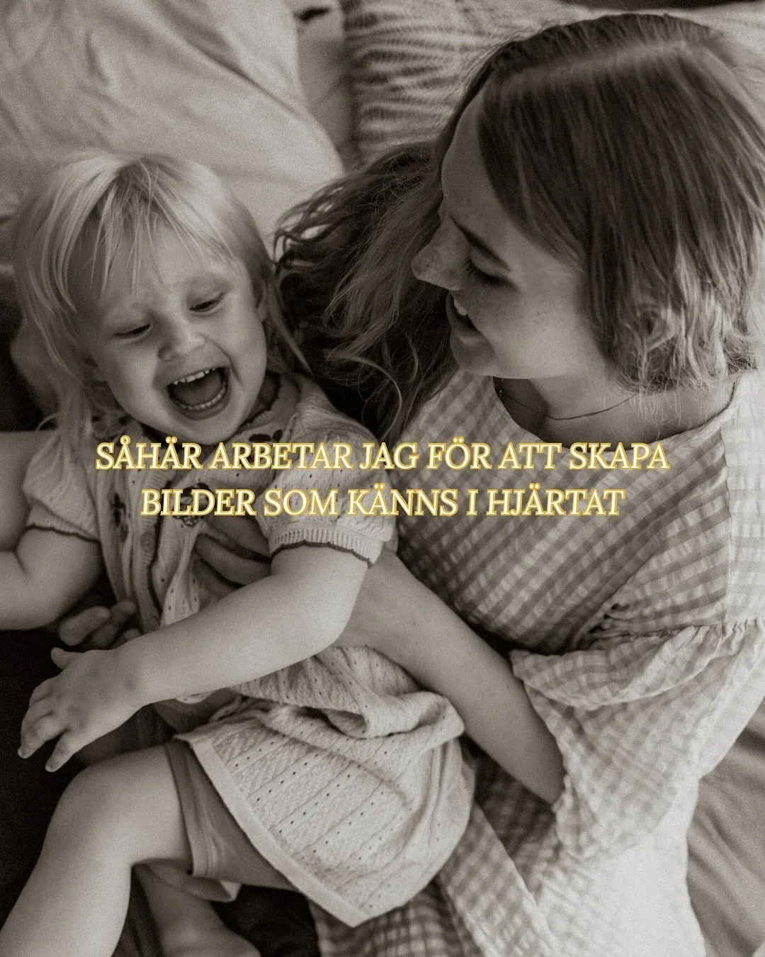 S&aring;h&auml;r arbetar jag f&ouml;r att skapa bilder som k&auml;nns i hj&auml;rtat 🫶🏼

F&ouml;r mig handlar det om att skapa personliga bildber&auml;ttelser fulla av k&auml;nslor, snarare &auml;n &rdquo;bara&rdquo; fina bilder. H&auml;r &auml;r e