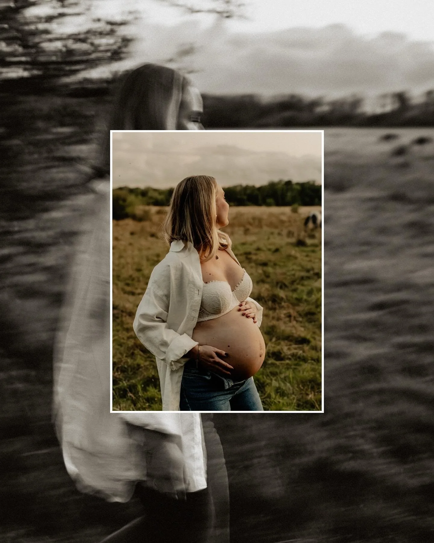 I somras tr&auml;ffade jag fina Mathilda &amp; Andreas f&ouml;r gravidfotografering. Vi fick en helt magisk augustikv&auml;ll med nyfikna h&auml;star i hagen och h&auml;rliga sensommar-f&auml;rger 🤎 

Och vet ni vad, snart ska jag f&aring; tr&auml;f