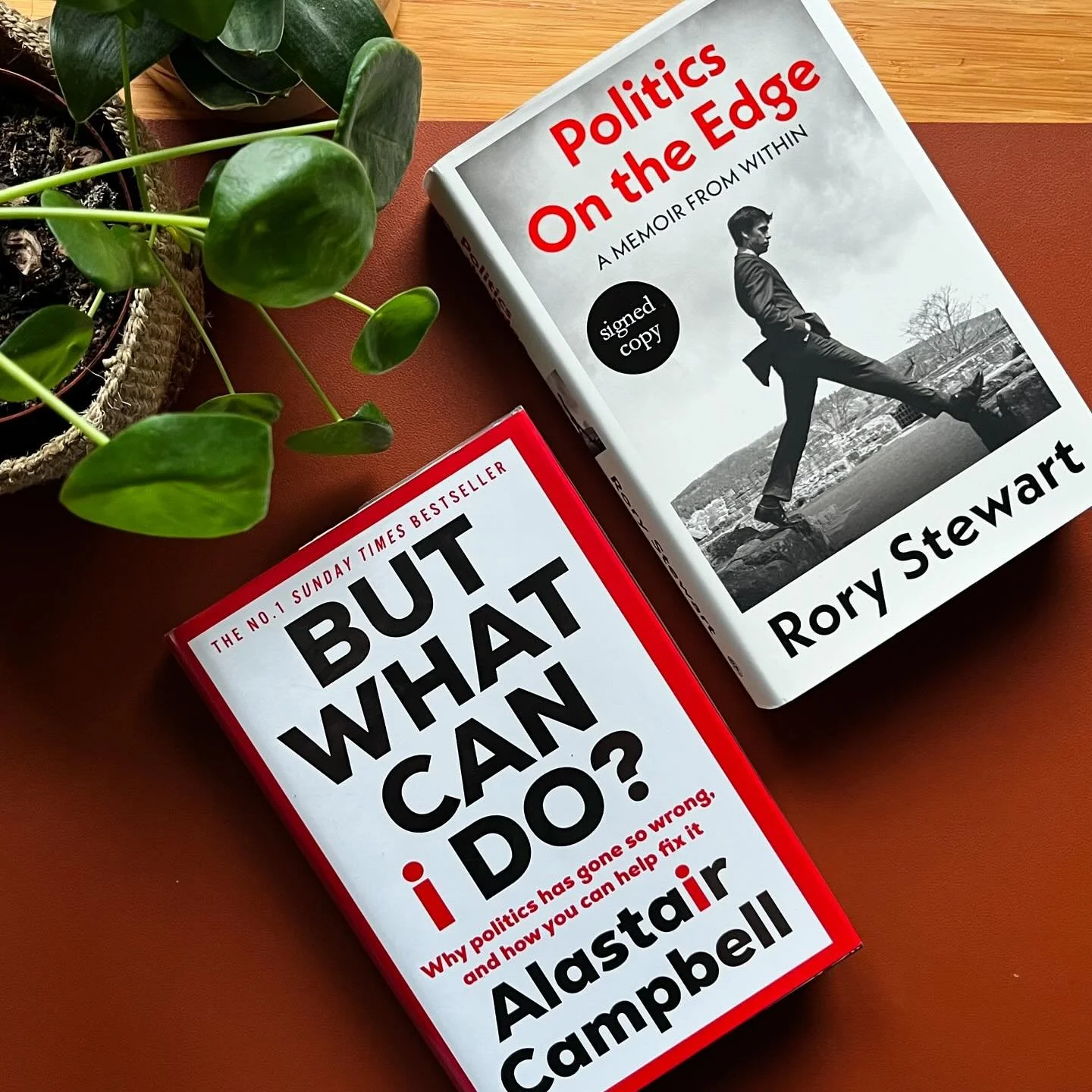 &lsquo;We must not only want to make a difference, but believe that we can&rsquo; Alastair Campbell, But What Can I Do? 2023

Signed Book Collection from the Rest Is Politics Hosts;

But What Can I Do? - Alastair Campbell
Politics on the Edge - Rory 