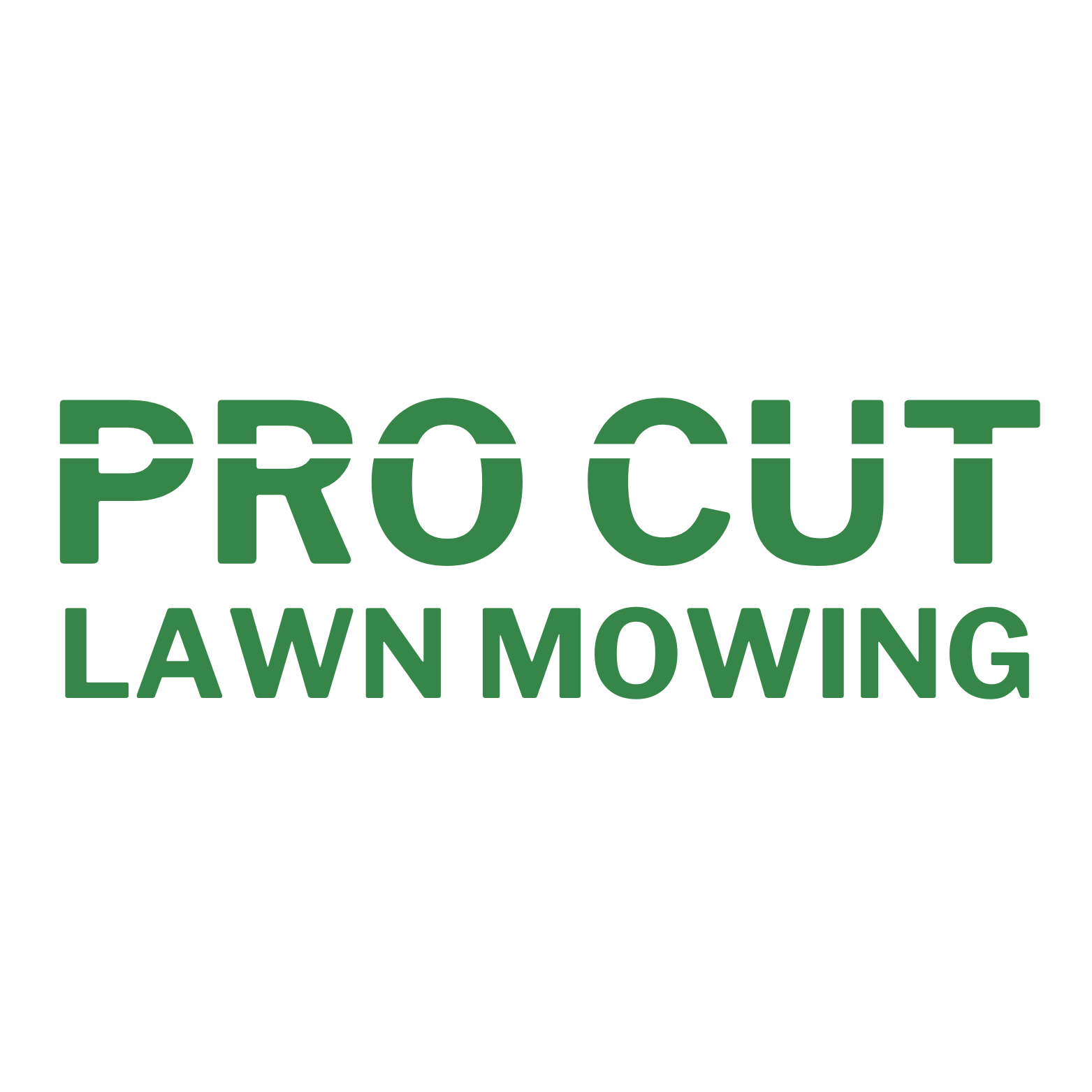 Pro Cut lawn mowing