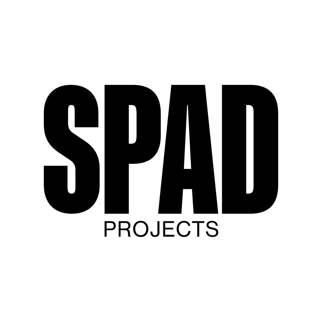 SPAD Projects logo in bold black text on a white background.