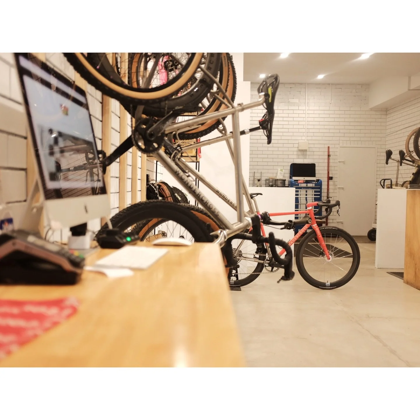 The Jetnikoff Bruns shop is feeling nice &amp; chilled.
Lots more work to do, but I&rsquo;m enjoying the work &amp; the process.
New parts, accessories &amp; bikes arriving every week.
.
Email: Info@jetnikoff.com
Address: 3/16 the Terrace, Brunswick 