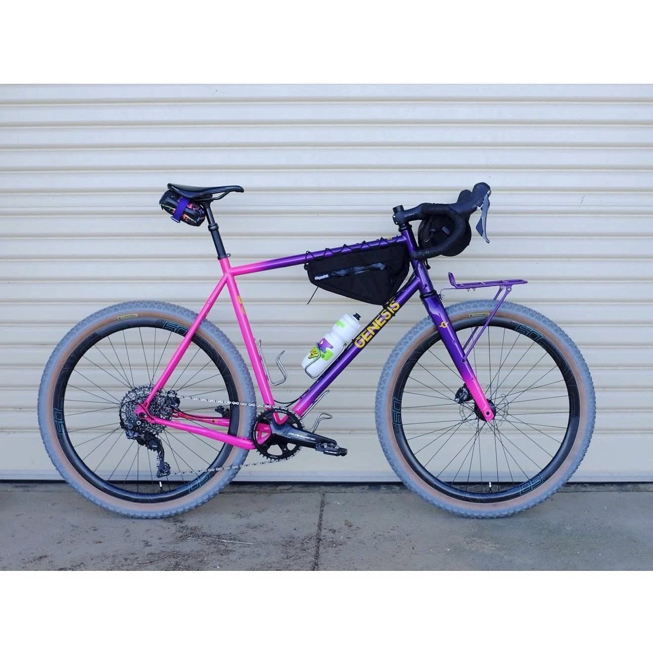 Another look at the Genesis Fugio30.
I originally built this with a mix of super nice parts, accessories, solid GRX 810 groupset &amp; beautiful Enve wheels wrapped in ultra smooth rubber
.
There&rsquo;s more brands we are keen to stock, let us know 