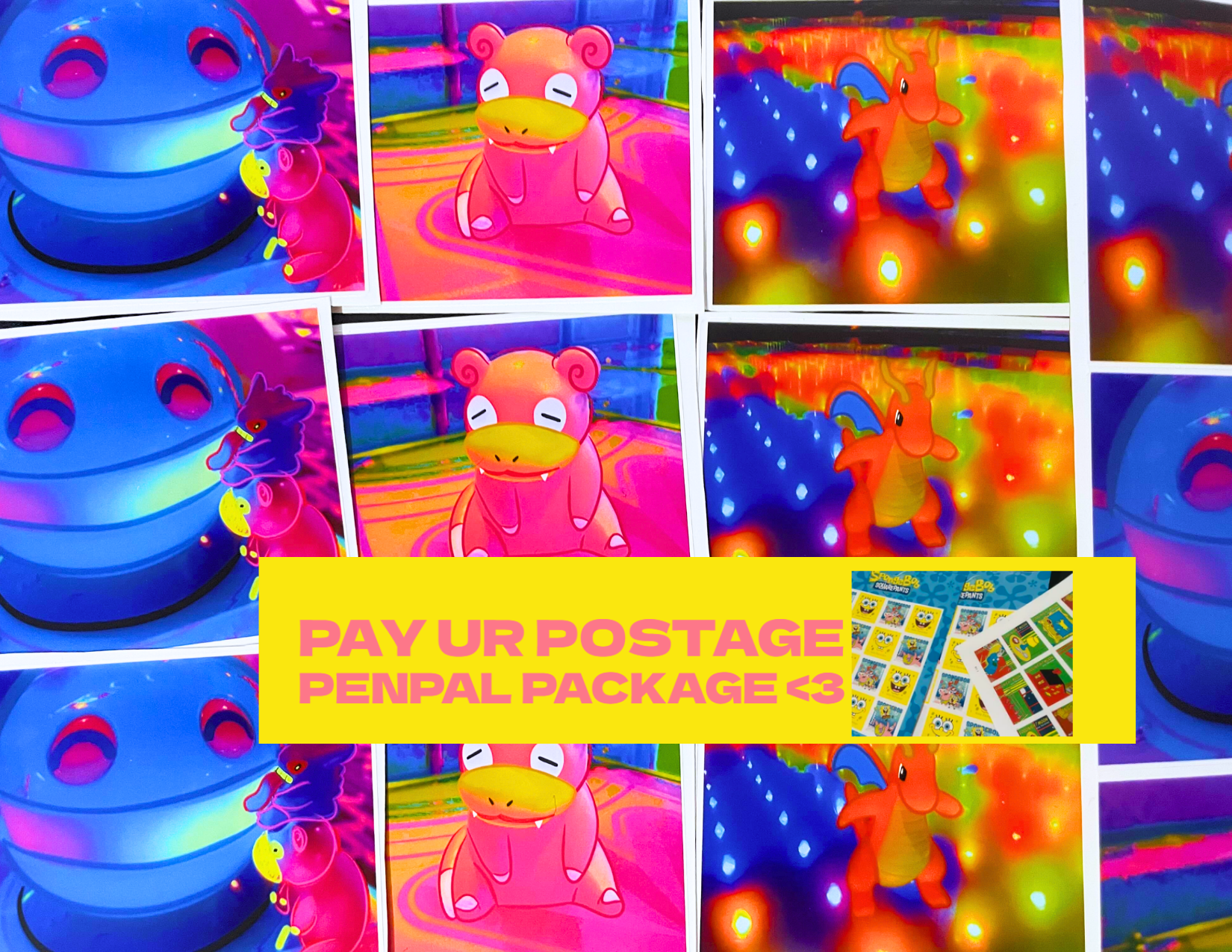 pay ur postage penpal package <3