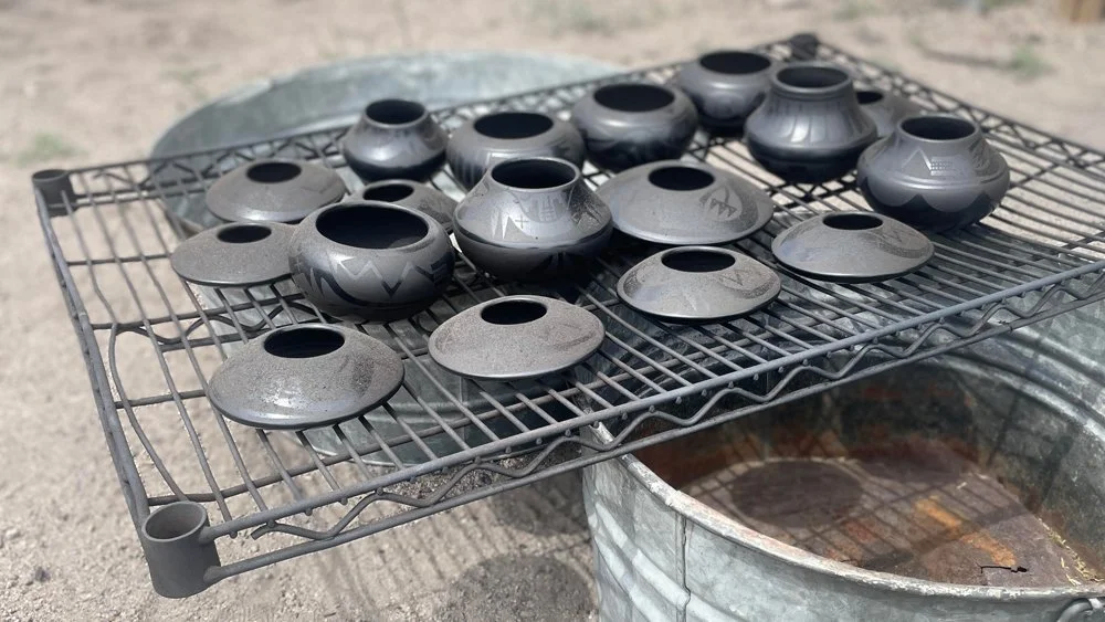 The Martinez family of Potters of San Ildefonso Pueblo