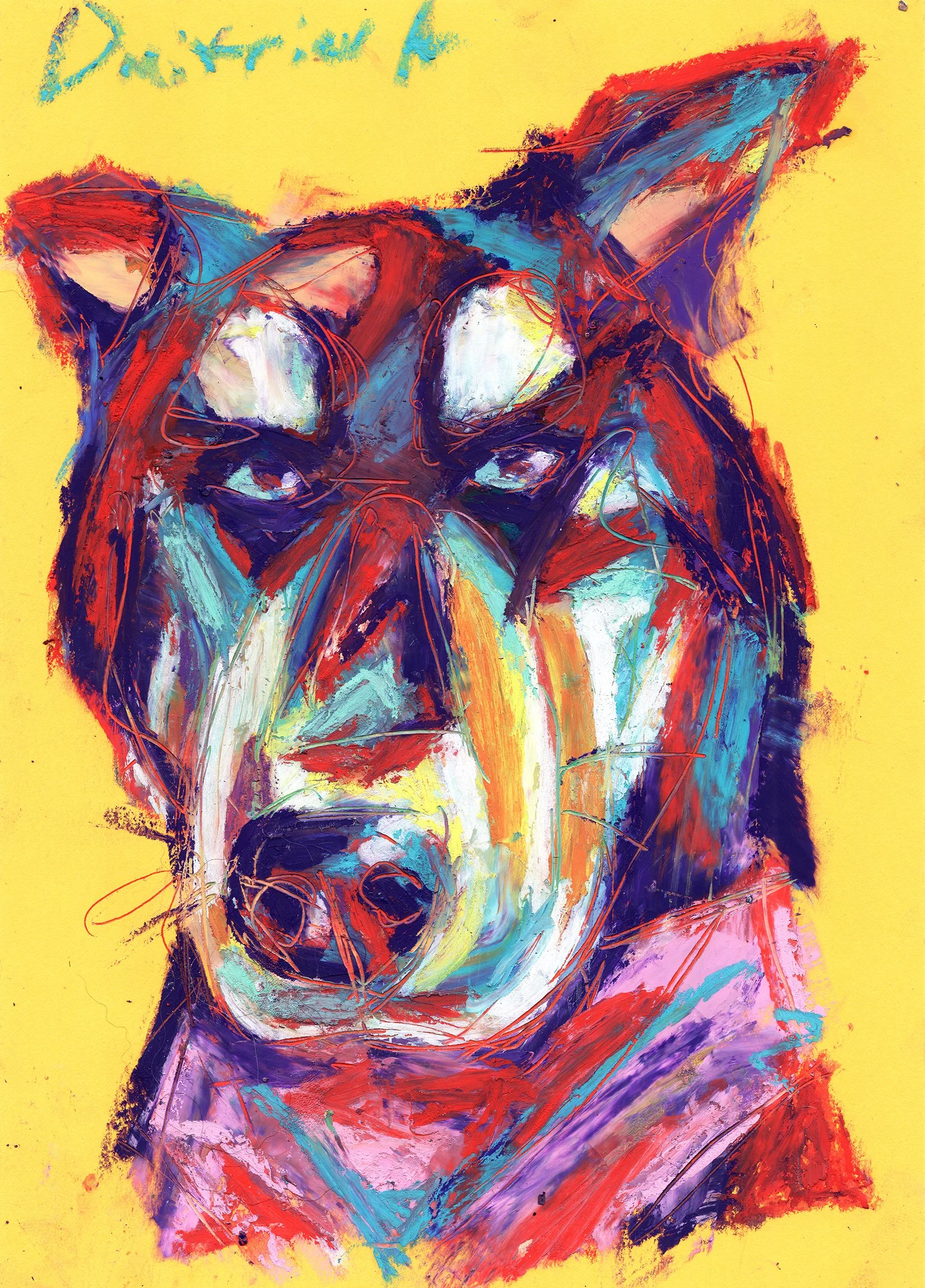FUNKY, 2024
Oil pastel on color paper
11 2/5 × 8 3/10 in | 29 × 21 cm
Unique work
Includes a Certificate of Authenticity
US$350