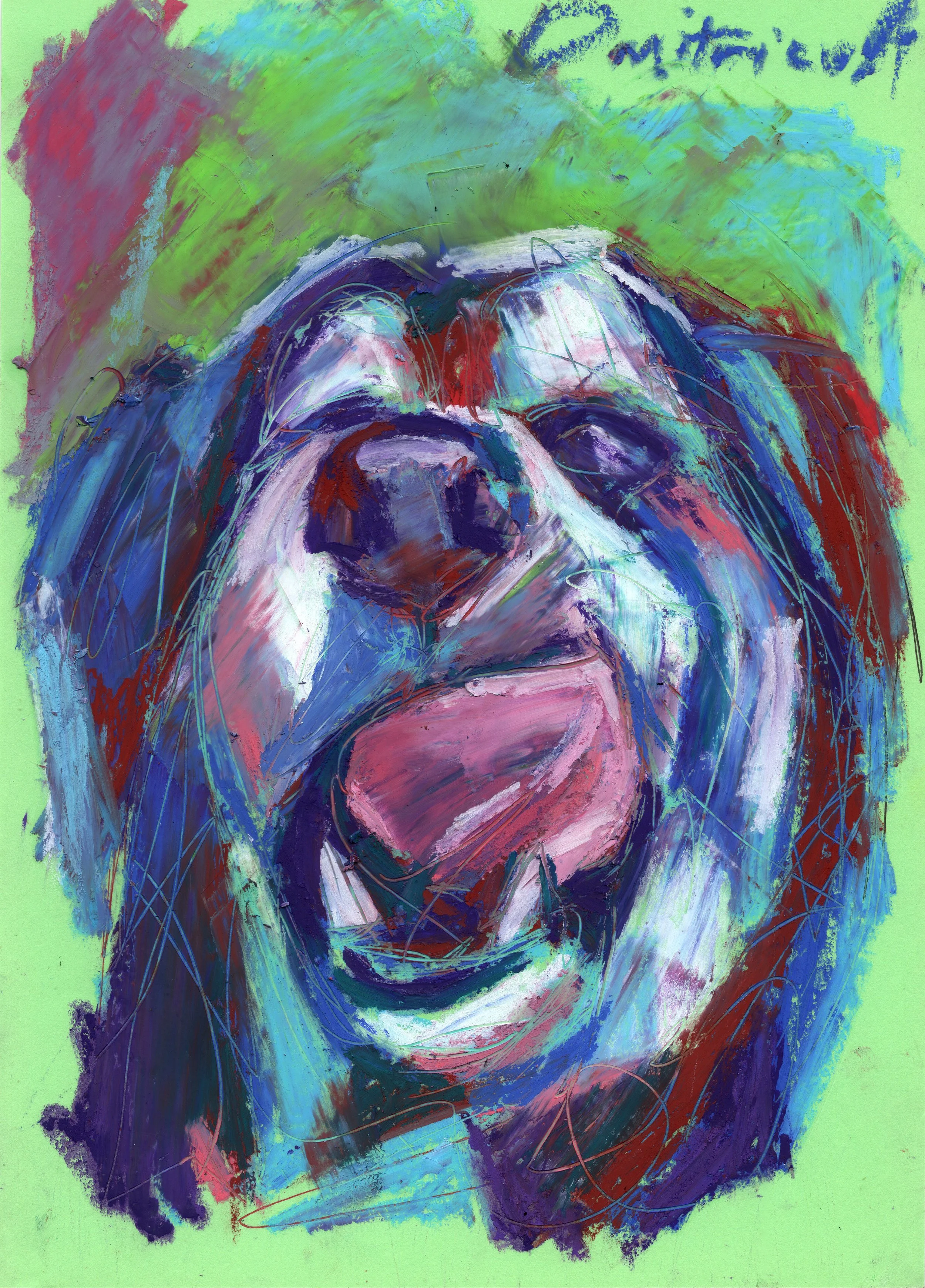 LEACKING FACE, 2024
Oil pastel on color paper
11 2/5 × 8 3/10 in | 29 × 21 cm
Unique work
Includes a Certificate of Authenticity
US$350