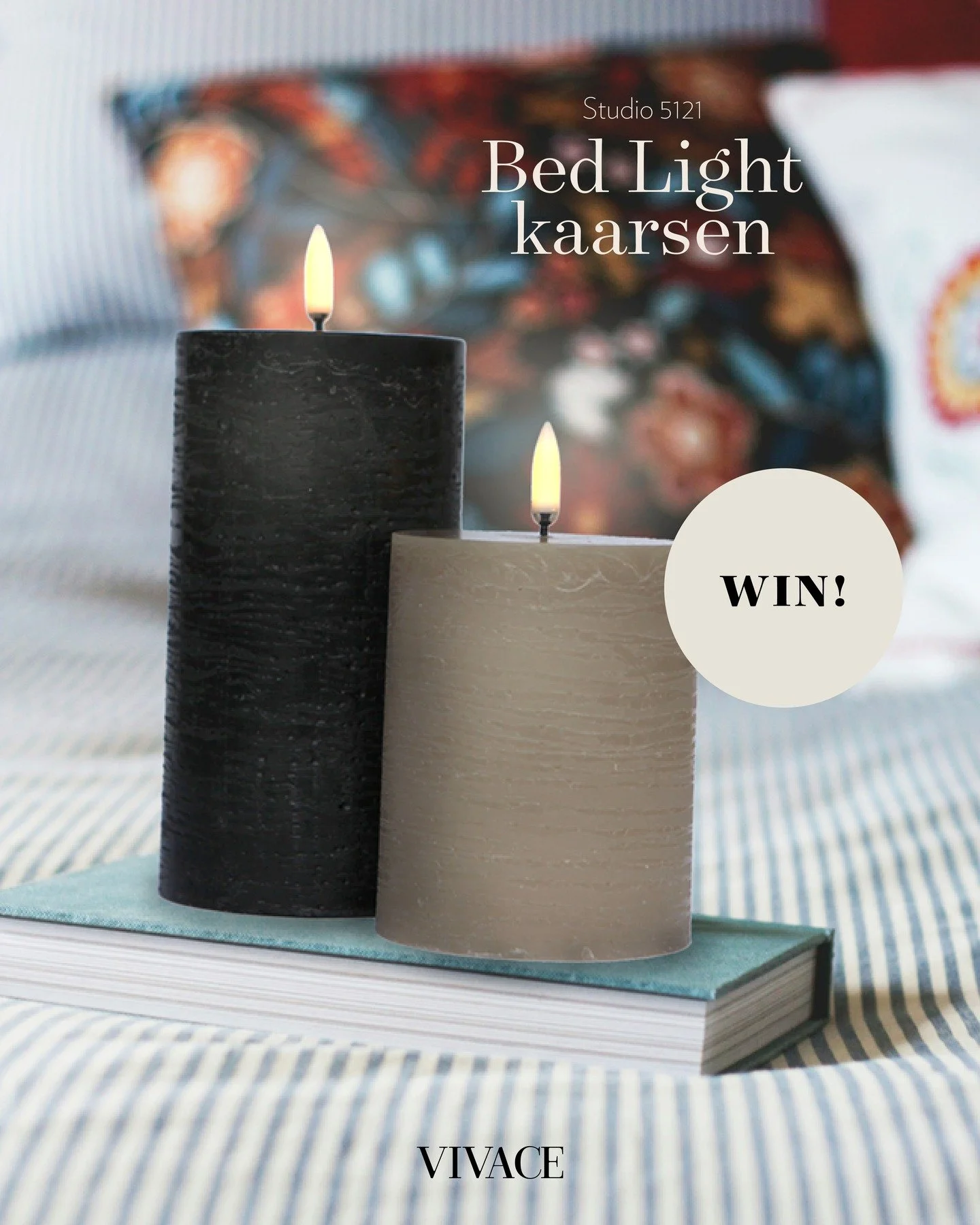 🎁 𝗪𝗜𝗡! 🎁 
𝗠𝗮𝗮𝗸 𝘁𝗼𝘁 𝗱𝗼𝗻𝗱𝗲𝗿𝗱𝗮𝗴 𝟭𝟲:𝟬𝟬 𝗸𝗮𝗻𝘀

V&oacute;&oacute;r de feestdagen nog mooi LED-kaarsen van Studio 5121 in huis? Wij mogen 2 sets weggeven, doe nu mee!

Wie droomt er niet van een luxe hotelervaring in de eigen sla