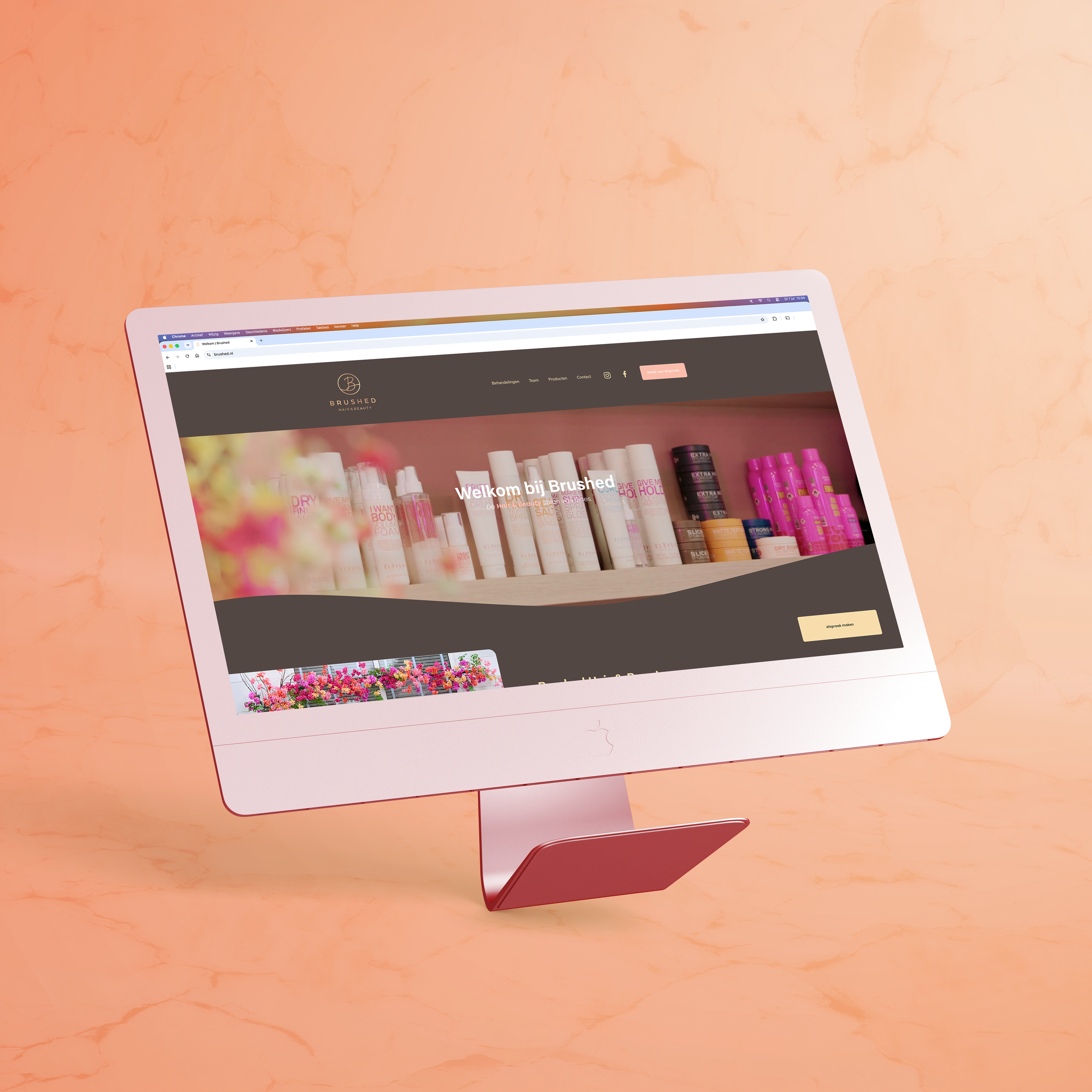 Brushed Hair &amp; Beauty - Website