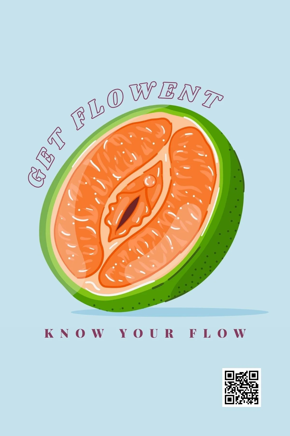 Get Flowent: Know Your Flow Fridge Magnet- fruit