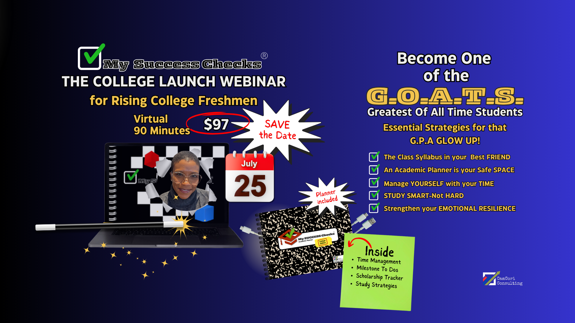 THE COLLEGE LAUNCH WEBINAR