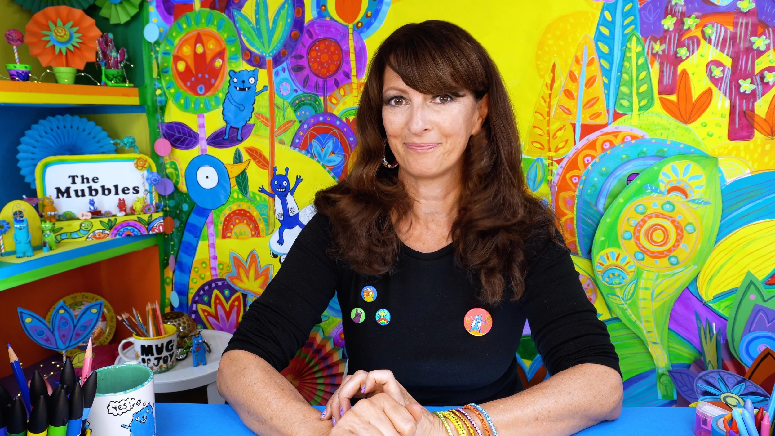 Liz Pichon brings The Mubbles to Chichester Free School
