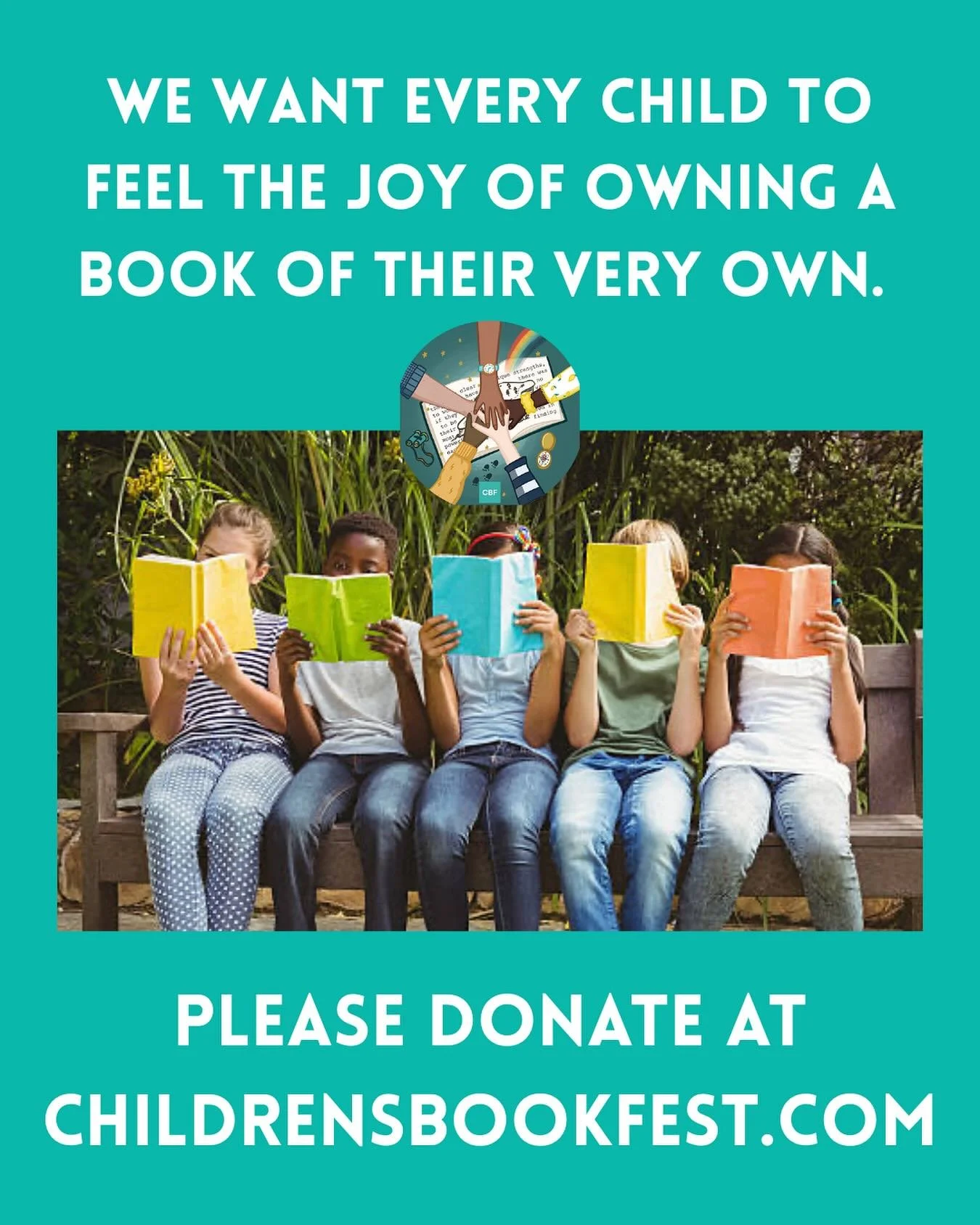 We want every child to feel the joy of owning a book of their very own. Please donate at childrensbookfest.org.

#onechildonebook
#books #bookfest #childrensbookfest #childrensbooks #foodbanks #chichester #westsussex #childrensbookfestival #bookfesti
