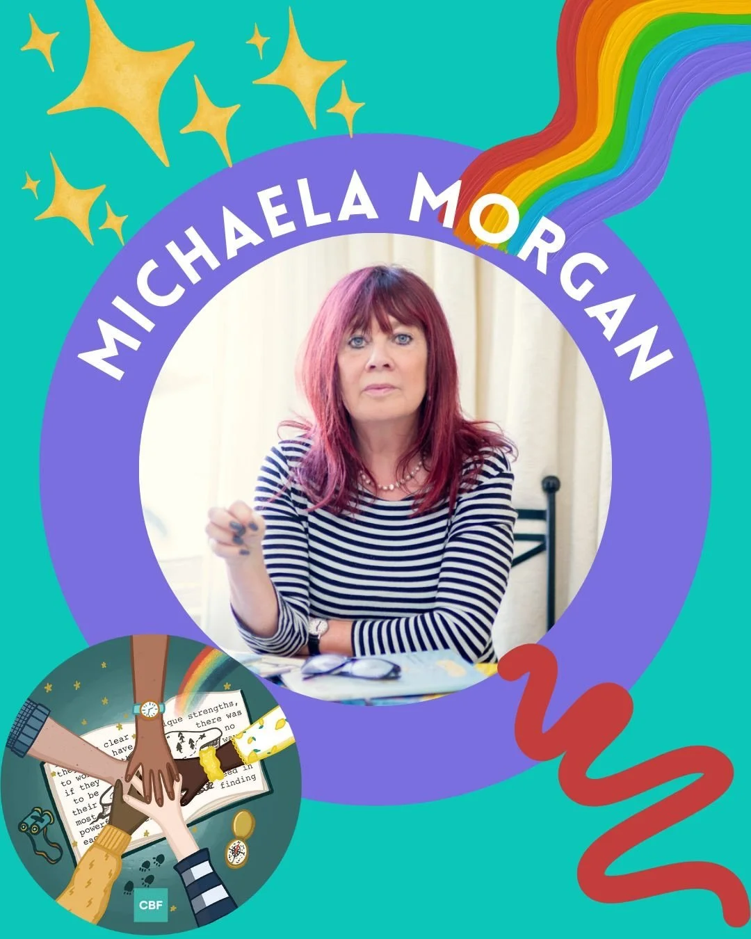 We are thrilled to announce our expansion into Midhurst following the successful pilot last year, with poets Michaela Morgan and AF Harrold at the helm of CBF Midhurst 

AUTHOR ANNOUNCEMENT✨

We&rsquo;re delighted to welcome Michaela Morgan&ndash; on