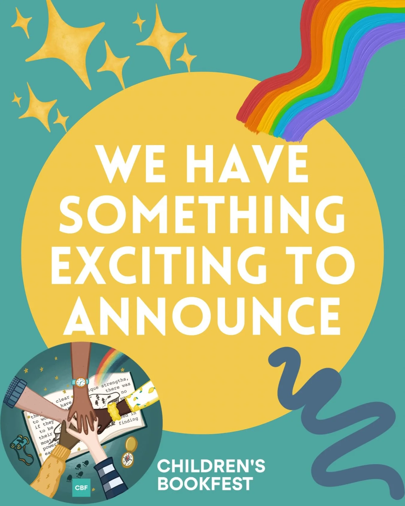 We have news. BIG NEWS! We&rsquo;re absolutely bursting to share with you but you&rsquo;ll have to wait just a little bit longer&hellip; 👀✨ 

#ChildrensBookFest #Announcement #BigNews #Exciting #Chichester