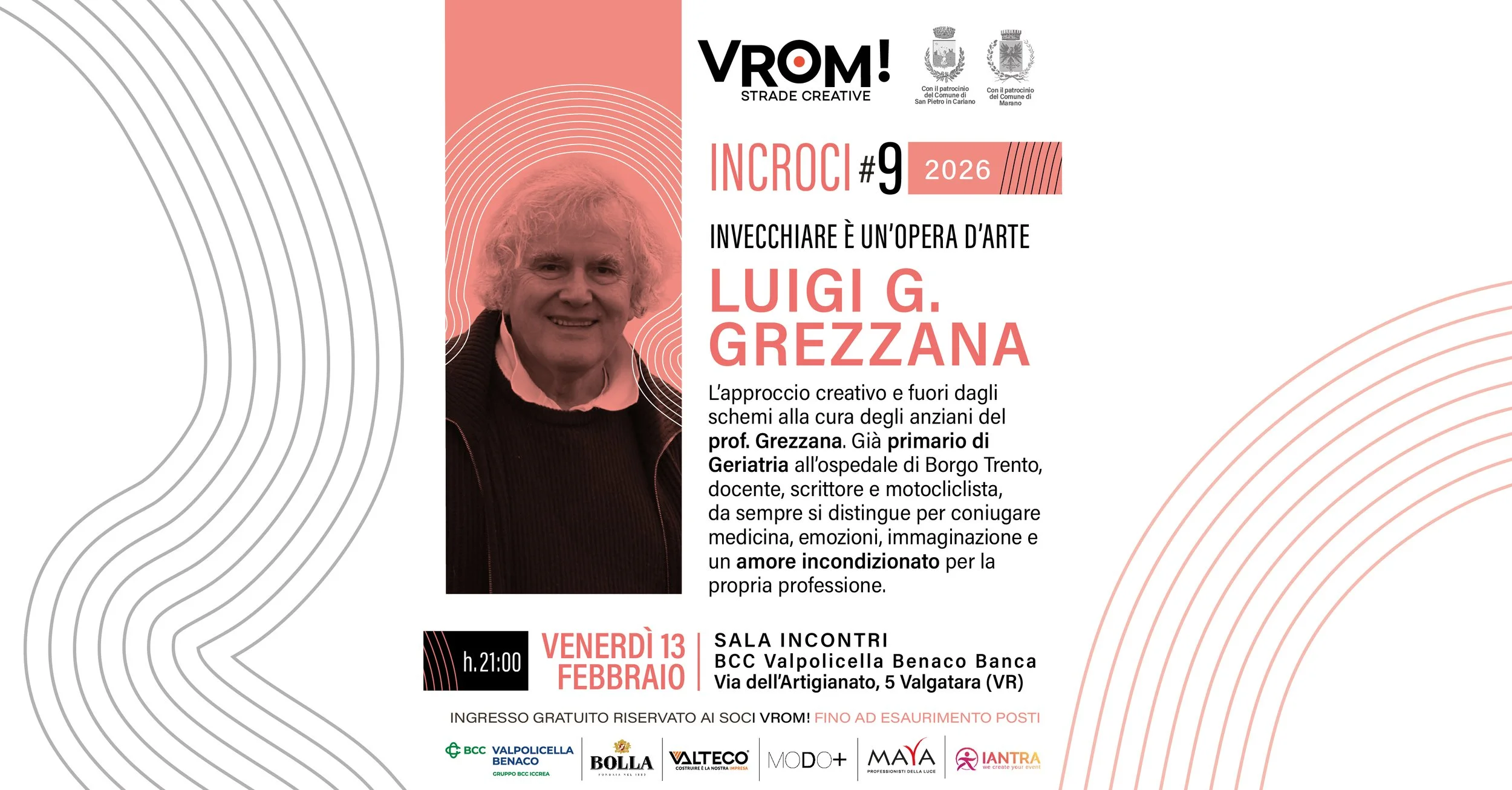 INCROCI #9 2026 Invecchiare è un’opera d’Arte | Prof. Luigi G. Grezzana