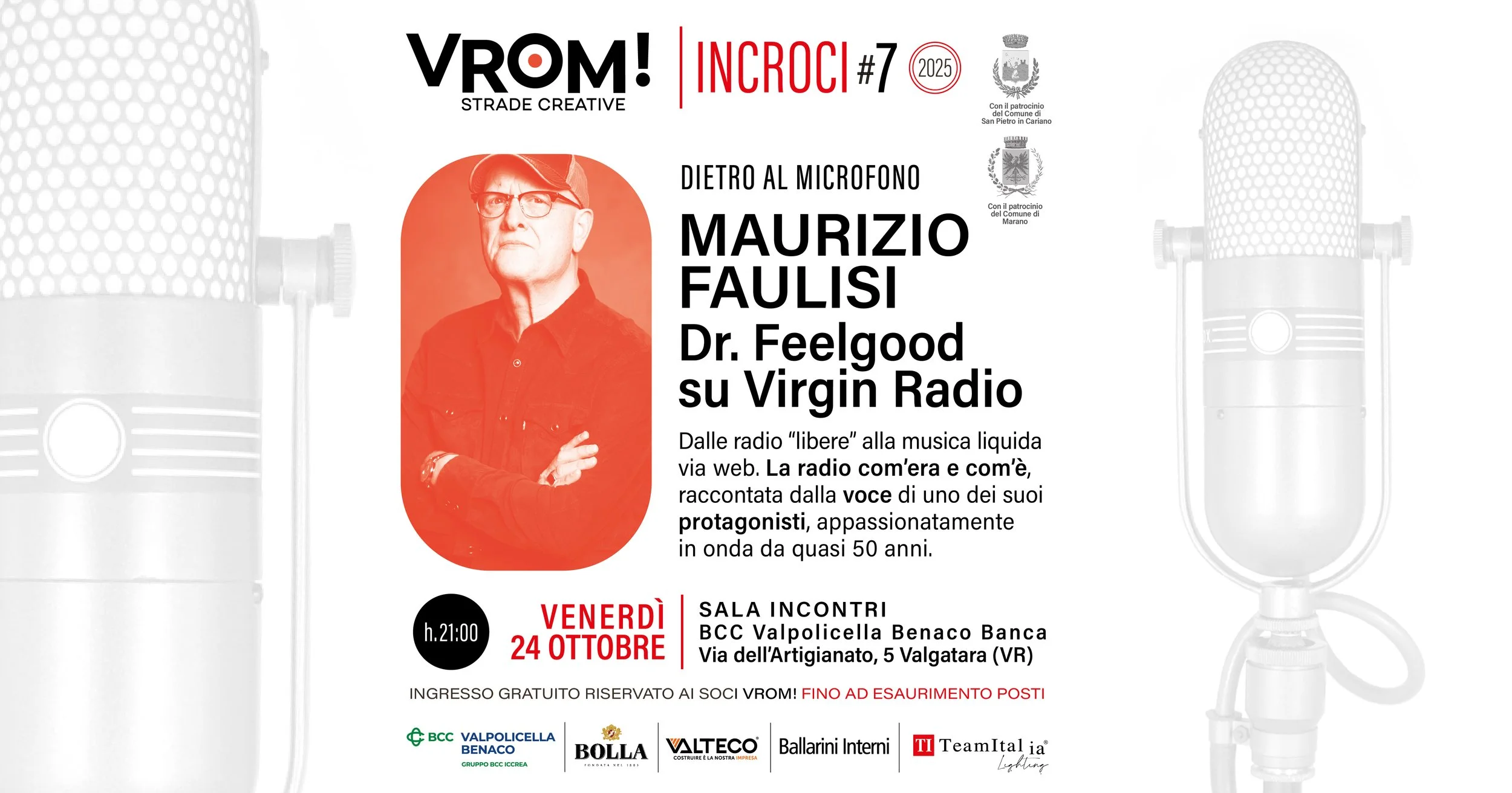 INCROCI#7 Dr Feelgood DIETRO AL MICROFONO