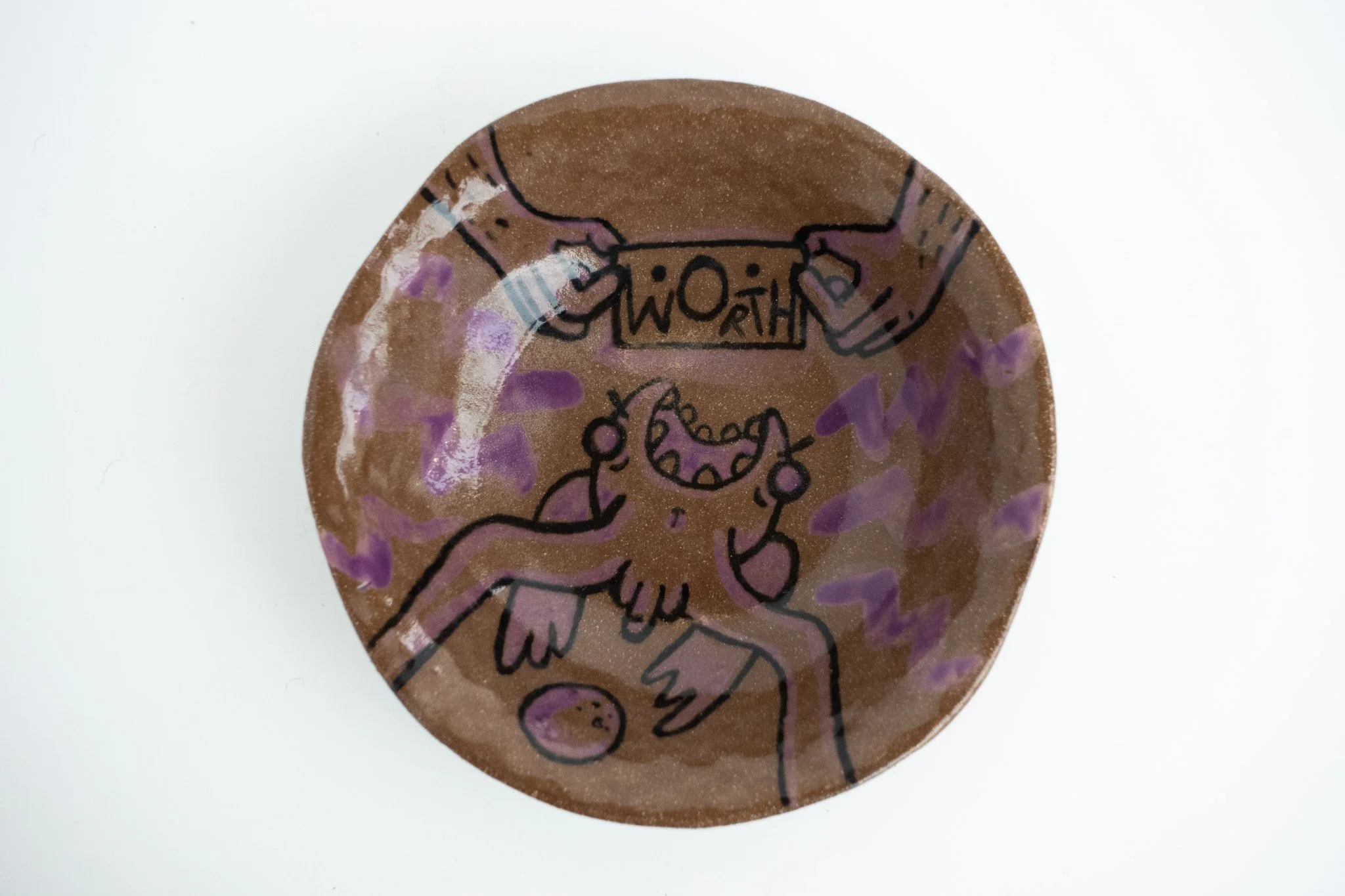 w.o.rth bowl, 2025, ceramic