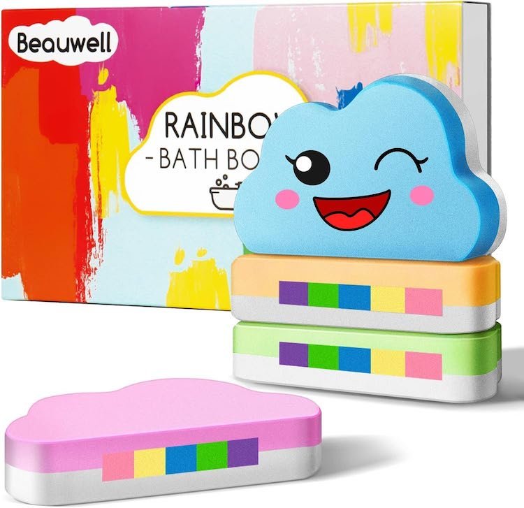 Cool Amazon Must Haves - Rainbow Bath Bombs