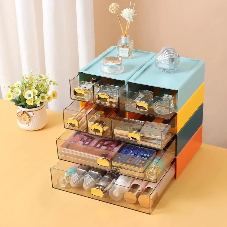 Best Aesthetic School Supplies - Stackable Drawer Organizer