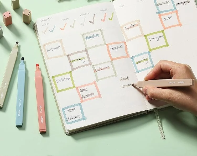 Best Aesthetic School Supplies - Pastel Highlighters