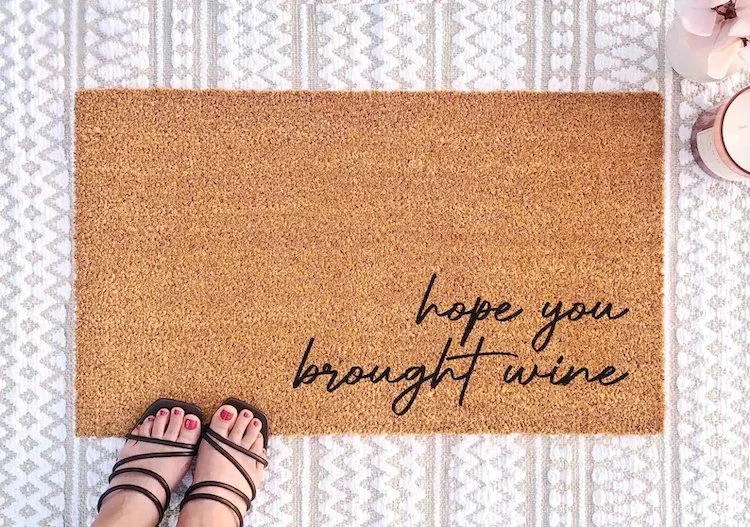 Best Gift Ideas Under $100 -  Wine Doormat