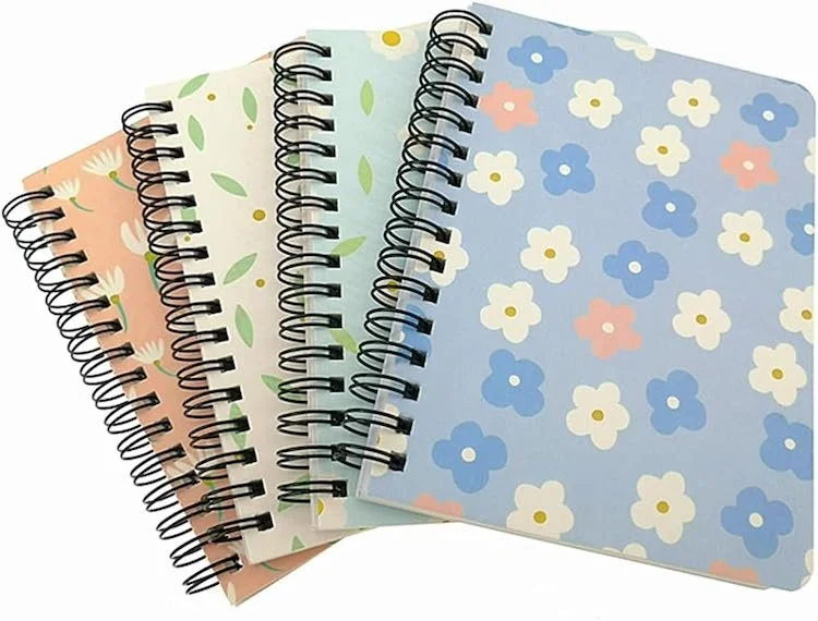 Best Aesthetic School Supplies - Vintage Flower Notebooks