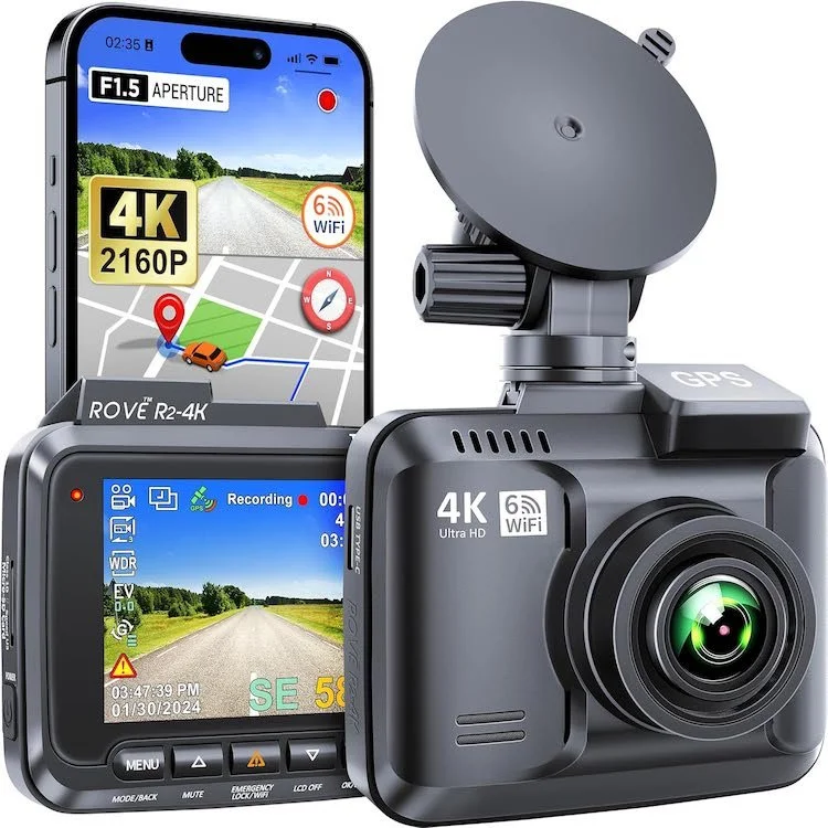 Gifts For Brothers - Rove 4K Dash Cam