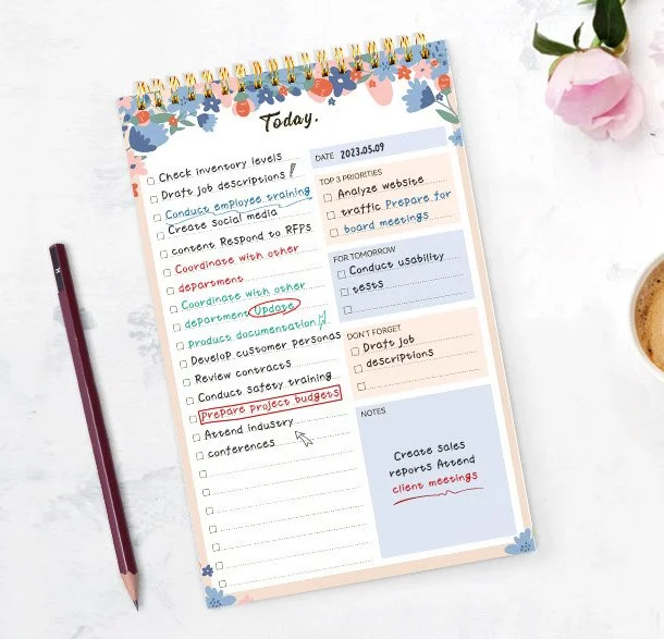 Best Aesthetic School Supplies - To Do List Pad