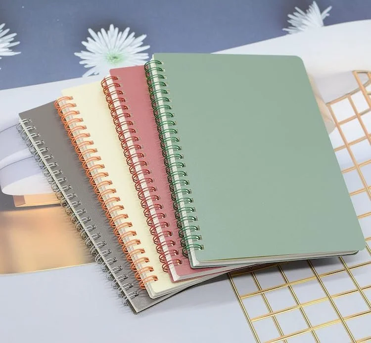 Best Aesthetic School Supplies - Plastic Cover Notebook Set