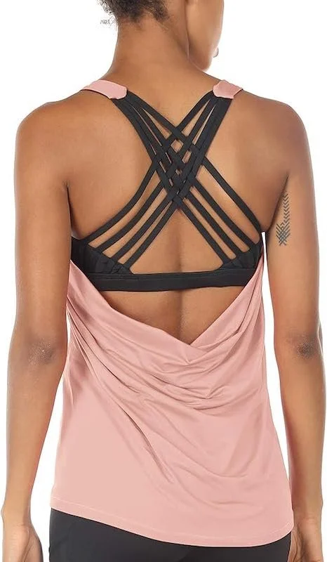 Best Workout Clothes On Amazon - Built-In Strappy Tank Top