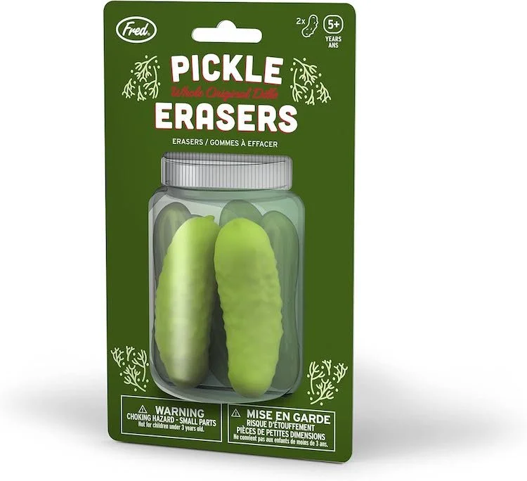 Best Gift Ideas Under $100 - Pickle Erasers