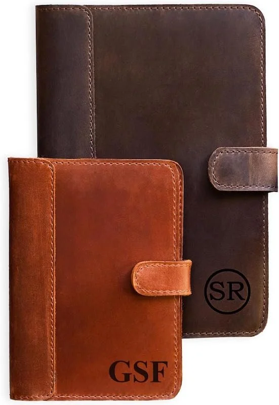 Best Gift Ideas Under $100 -  Genuine Leather Notebook