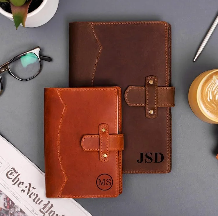 Gifts For Brothers - Genuine Leather Notebook