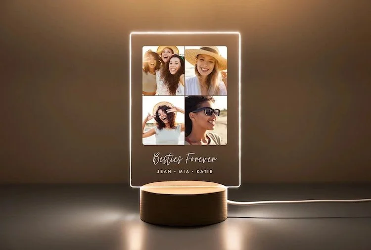 Best Gifts Under $100 -  Clear Acrylic Photo Plaque