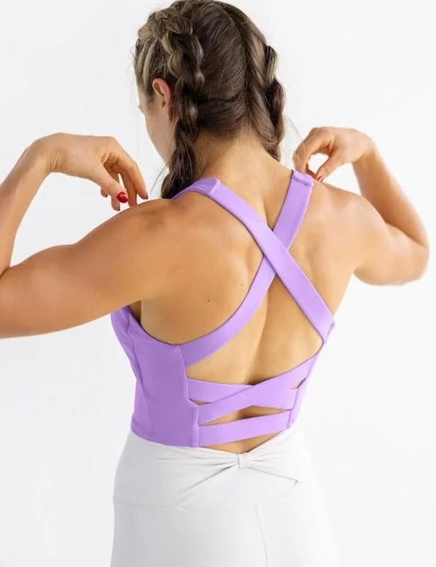 Best Workout Clothes On Amazon - One Shoulder Strap Workout Sports Bra