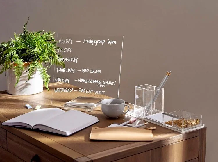 Best Aesthetic School Supplies - Dry Erase Memo Board