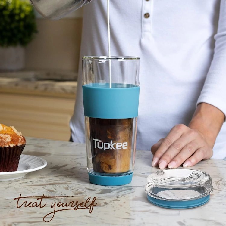 Amazon Finds - Tupkee Double Walled Glass Tumbler