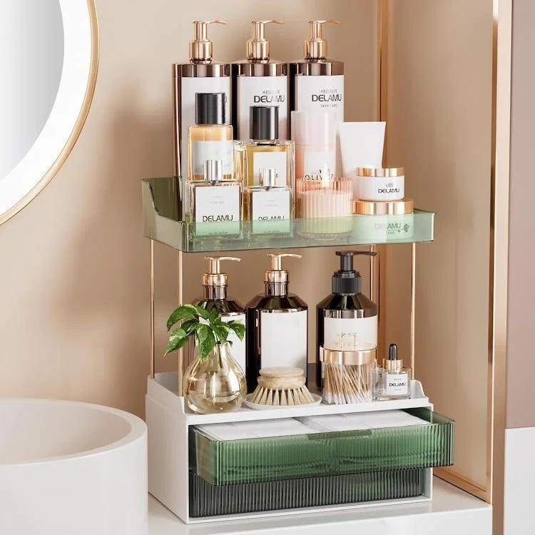 Fashion & Beauty Graduation Gift Ideas - Tiered Makeup Organizer