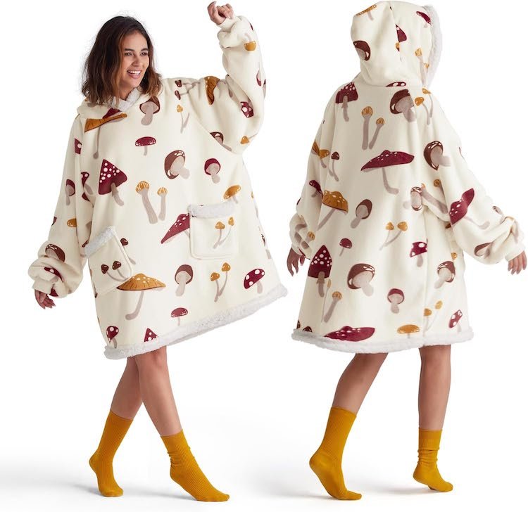 Amazon Prime Day Deals - Bedsure Wearable Blanket Hoodie